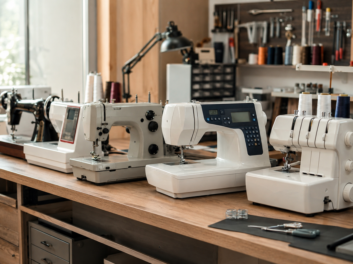Machines à coudre en atelier pour diagnostic Pfaff